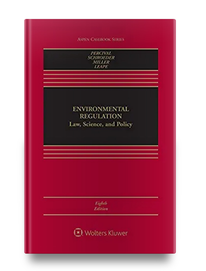 Environmental Law textbook cover