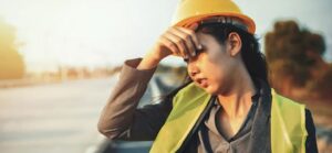 Construction workers are among those suffering from heat extremes.